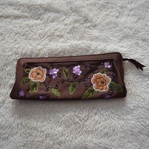 Avon Embroidered Clutch